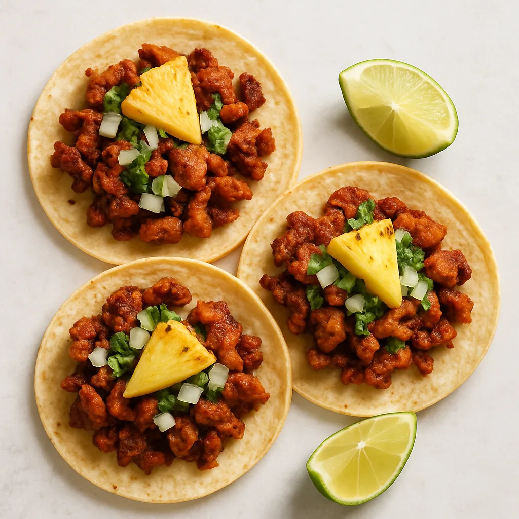 Al Pastor Tacos — plant-based or original dish photo