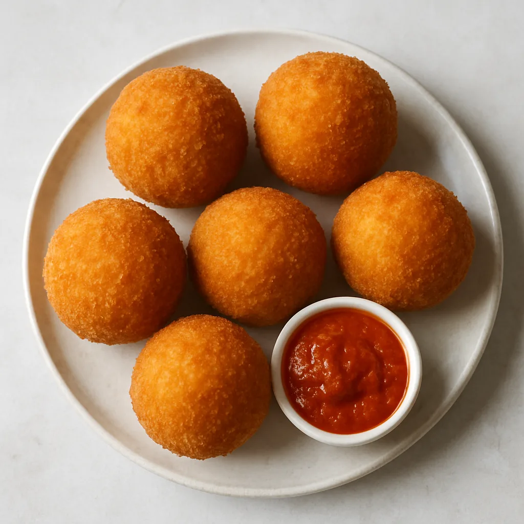 Arancini — plant-based or original dish photo