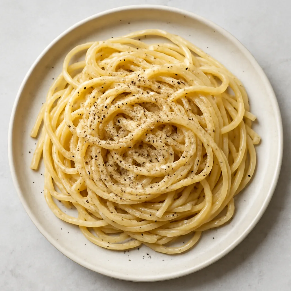 Bavette Cacio E Pepe — plant-based or original dish photo