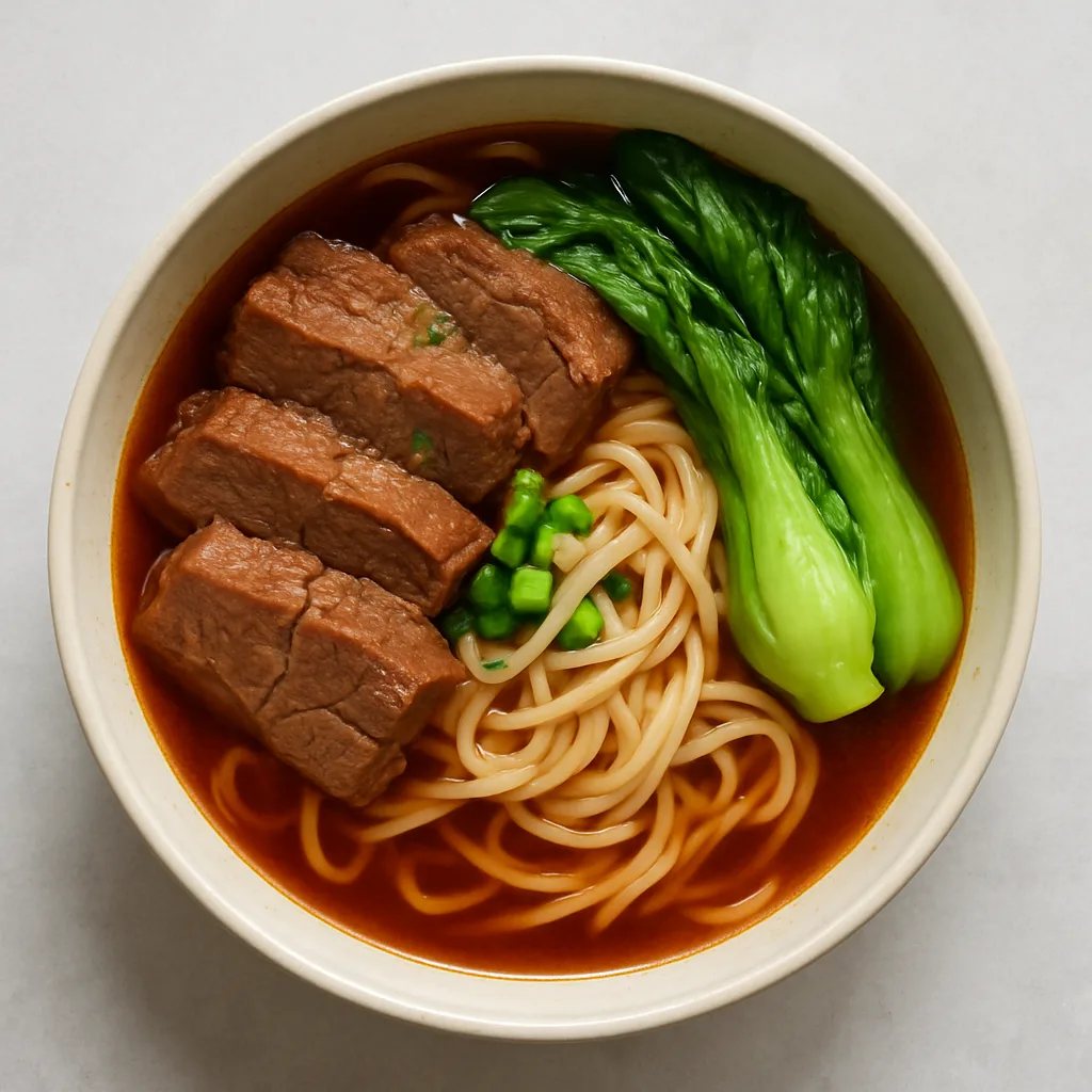 Beef Brisket Noodle Soup — plant-based or original dish photo