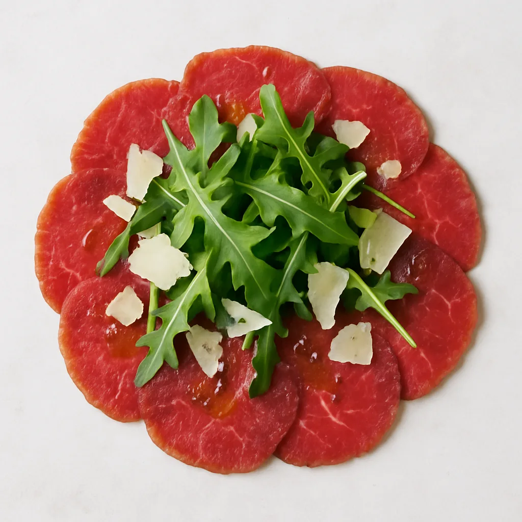 Beef Carpaccio — plant-based or original dish photo