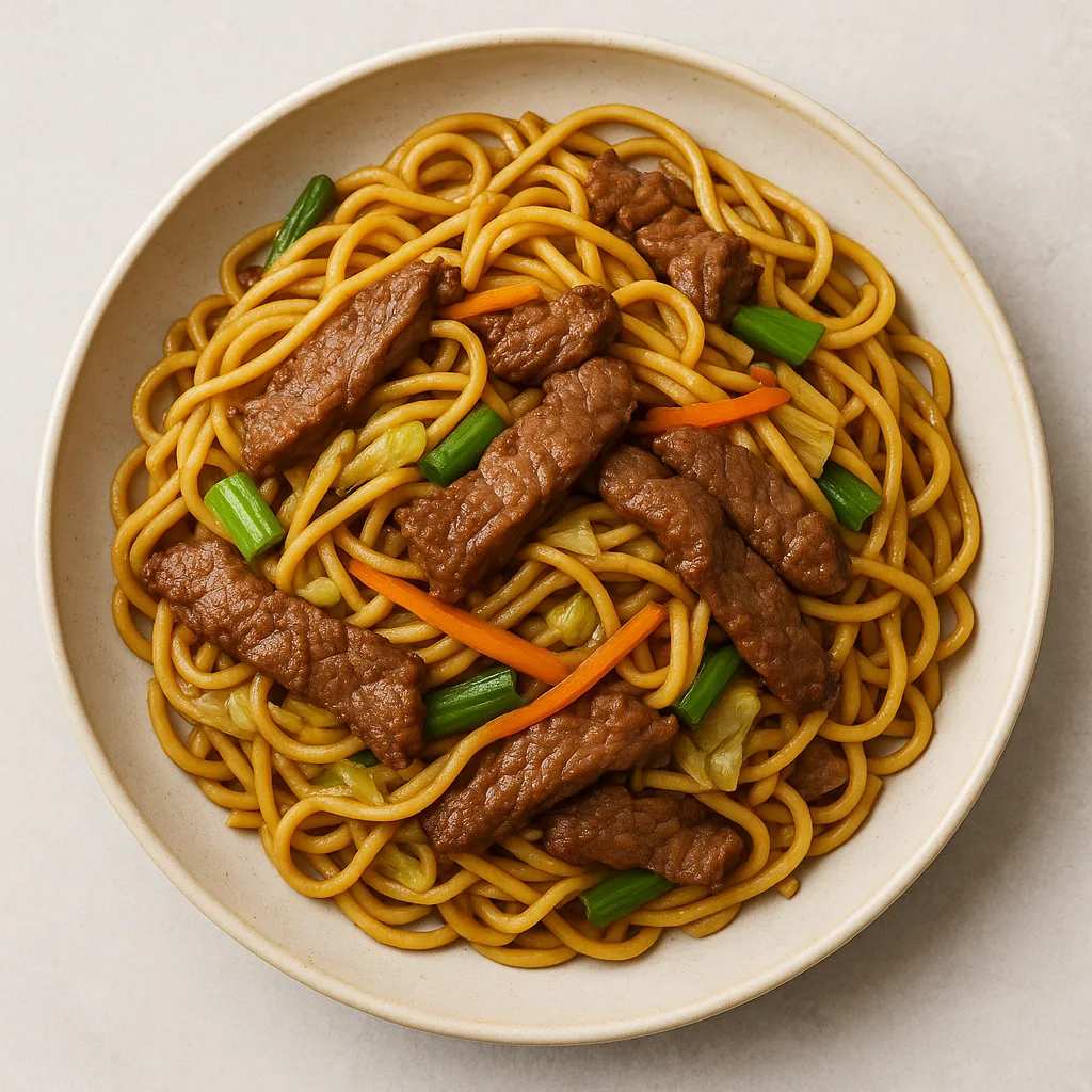 Beef Chow Mein — plant-based or original dish photo