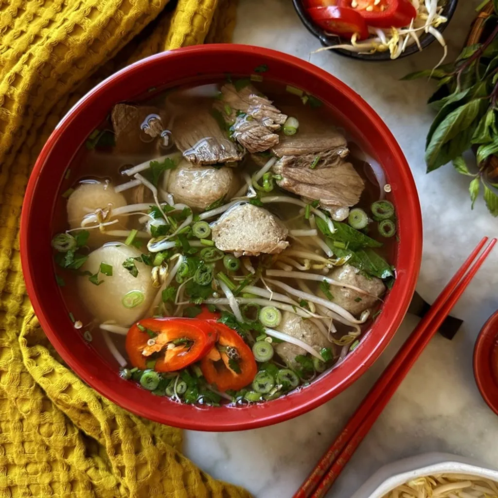 Beef Pho — plant-based or original dish photo