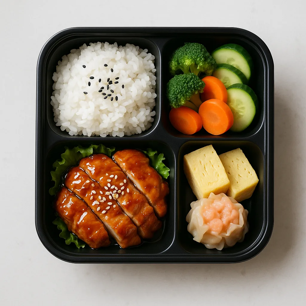 Bento Box — plant-based or original dish photo