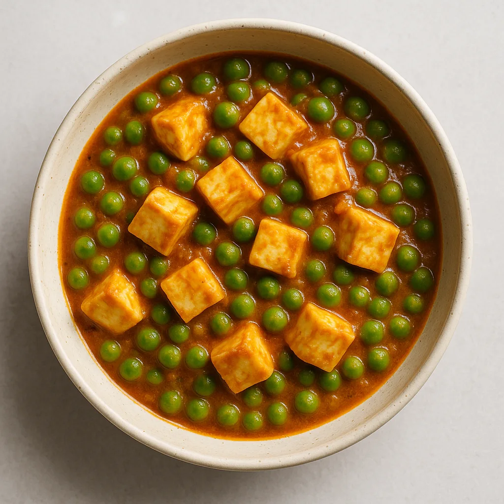 Calcium-set Mattar — plant-based or original dish photo