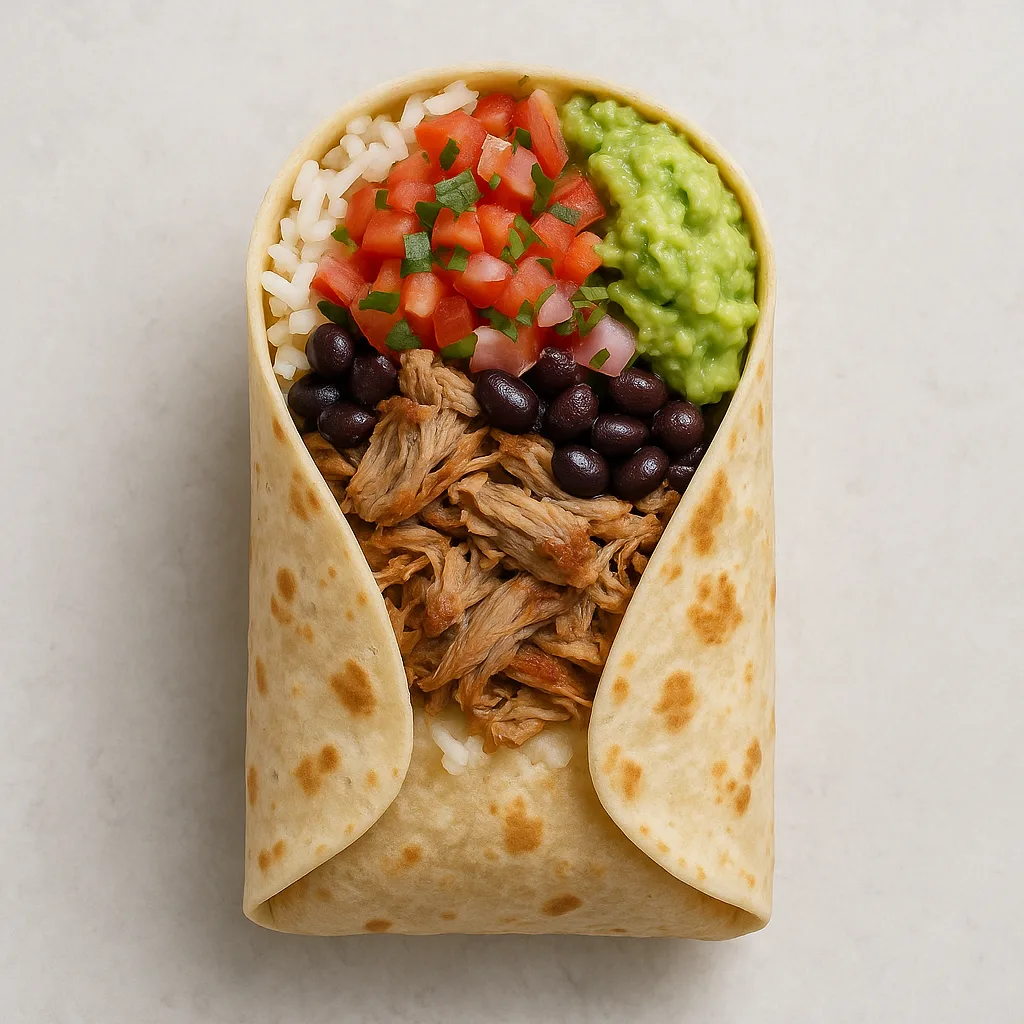 Carnitas Burrito — plant-based or original dish photo