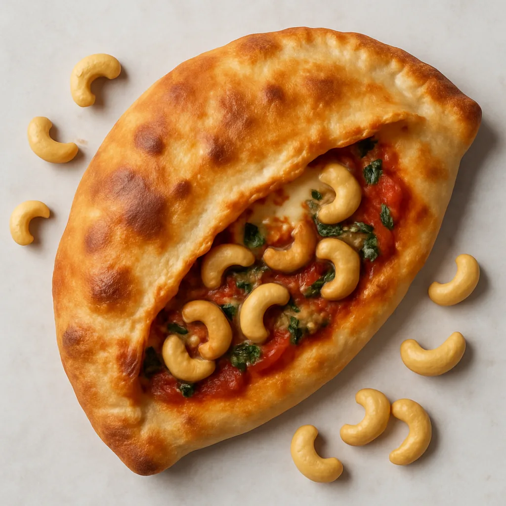 Cashews Calzone — plant-based or original dish photo