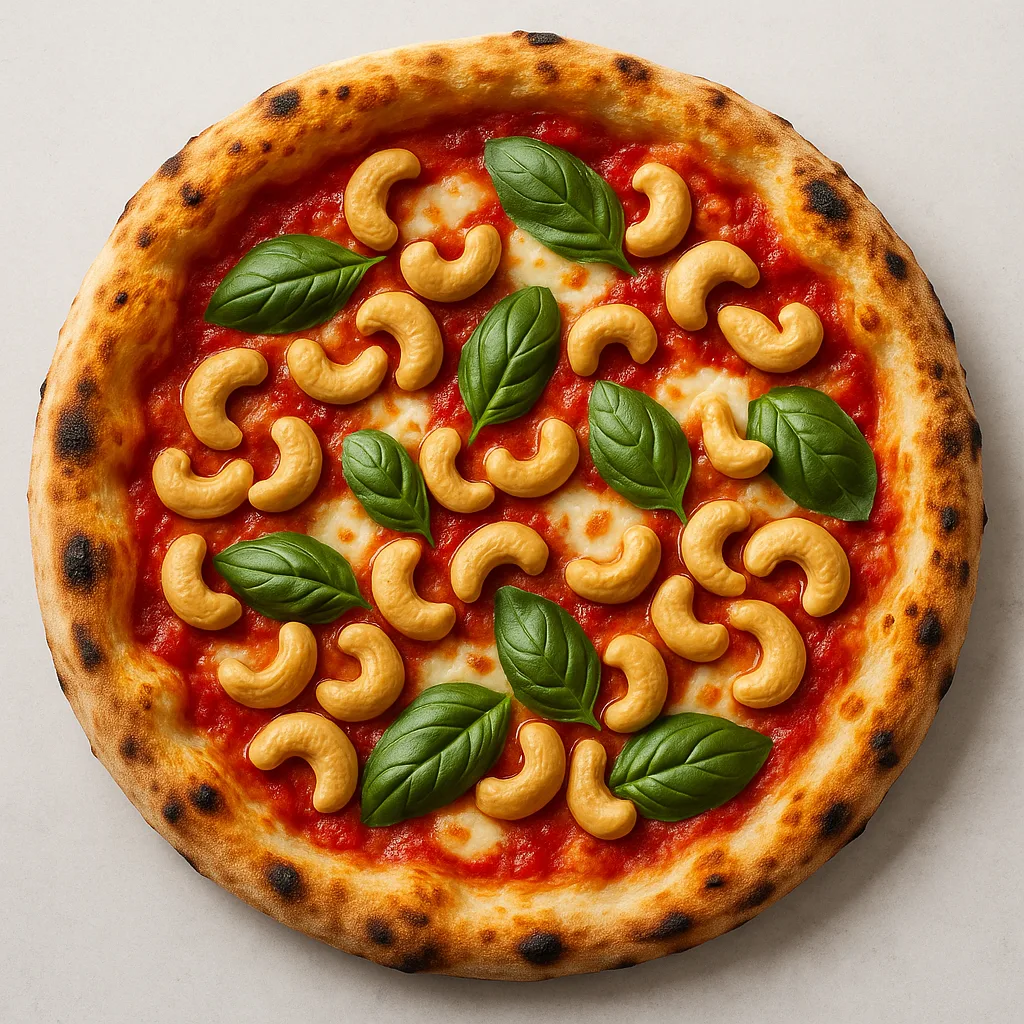 Cashews Neapolitan Pizza — plant-based or original dish photo