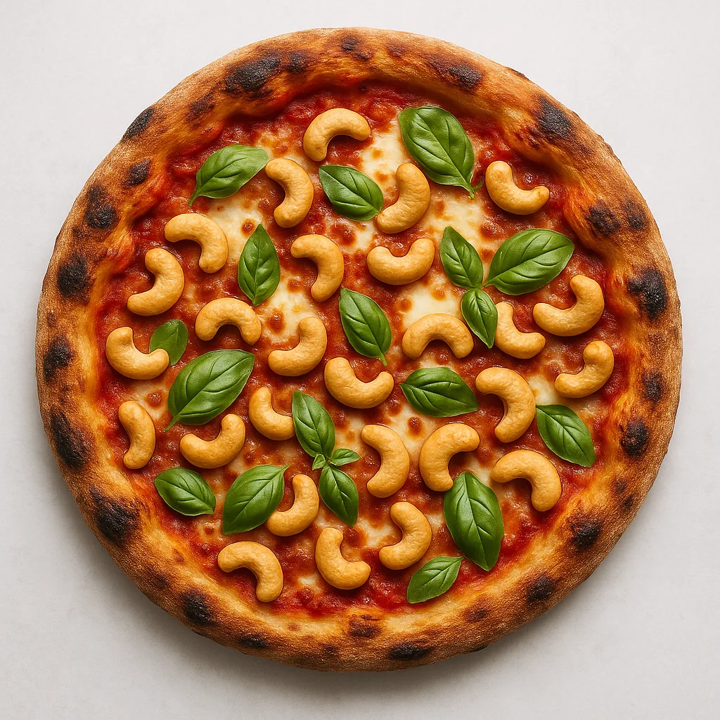 Cashews Sourdough Pizza — plant-based or original dish photo