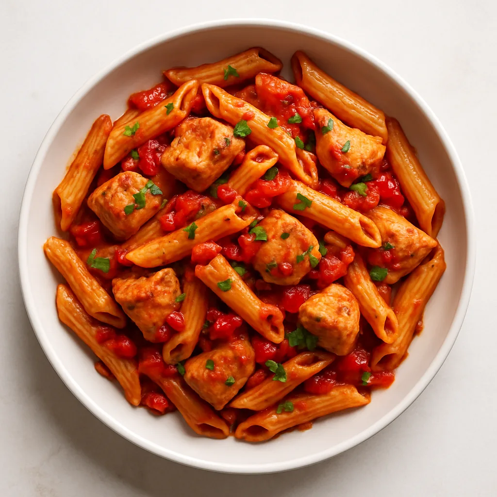 Chicken Arrabbiata — plant-based or original dish photo