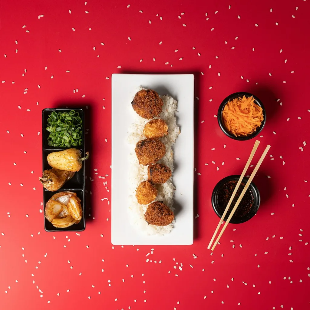 Chicken Bento — plant-based or original dish photo