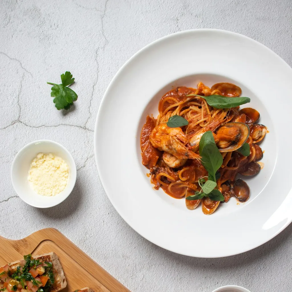 Chicken Cacciatore — plant-based or original dish photo