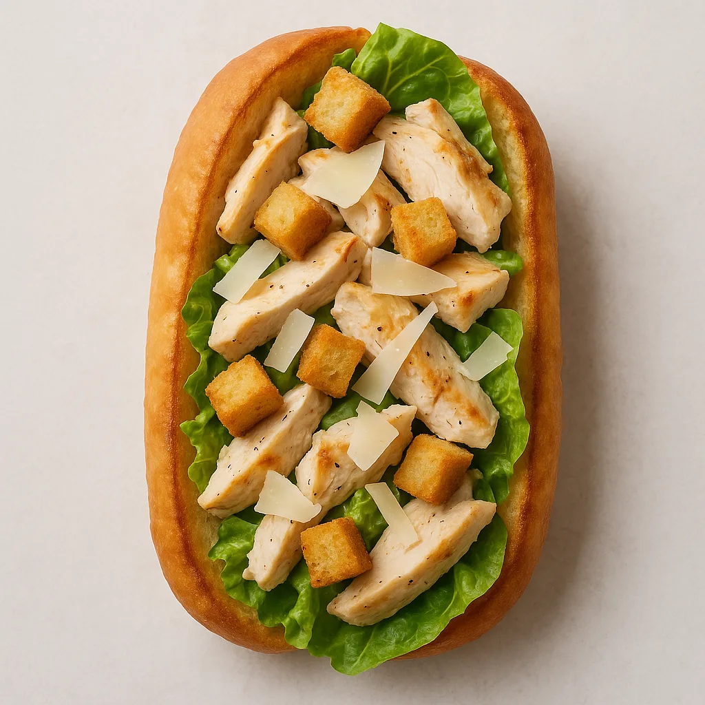 Chicken Caesar Sandwich — plant-based or original dish photo