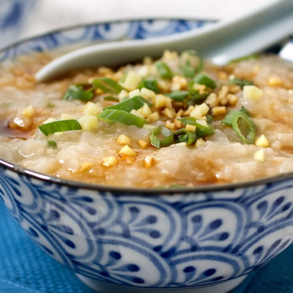 Chicken Congee — plant-based or original dish photo