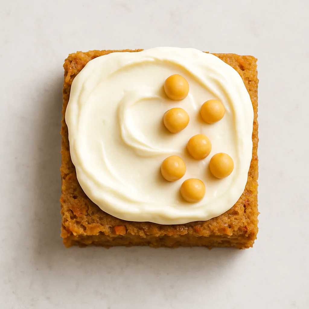 Chickpeas Carrot Cake — plant-based or original dish photo