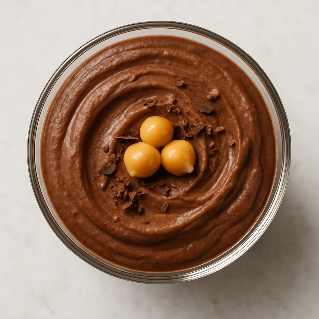 Chickpeas Chocolate Mousse — plant-based or original dish photo