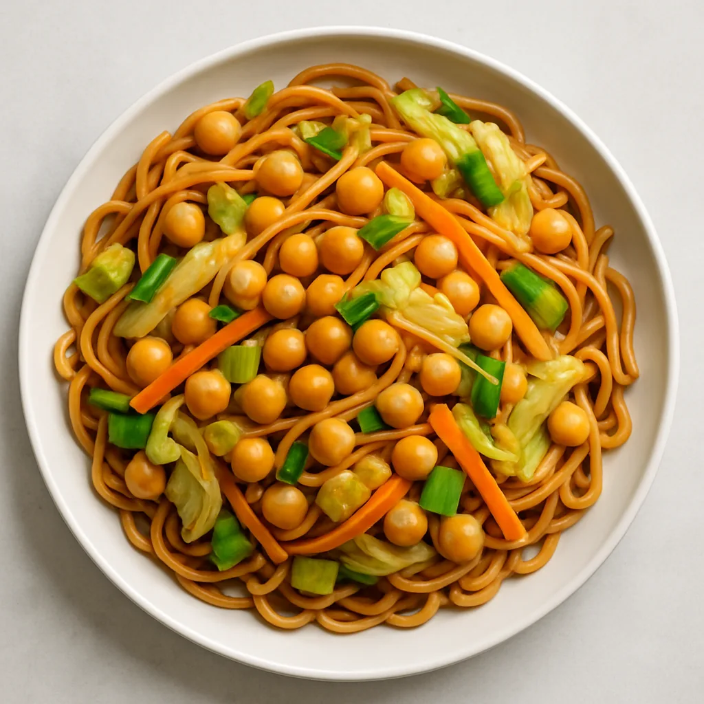 Chickpeas House Special Chow Mein — plant-based or original dish photo