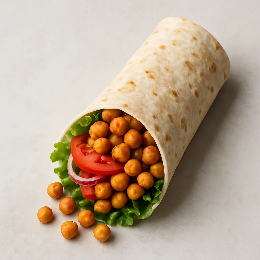 Chickpeas Roll — plant-based or original dish photo