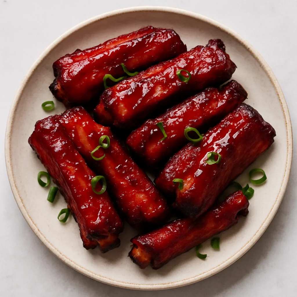 Chinese Bbq Spare Ribs — plant-based or original dish photo
