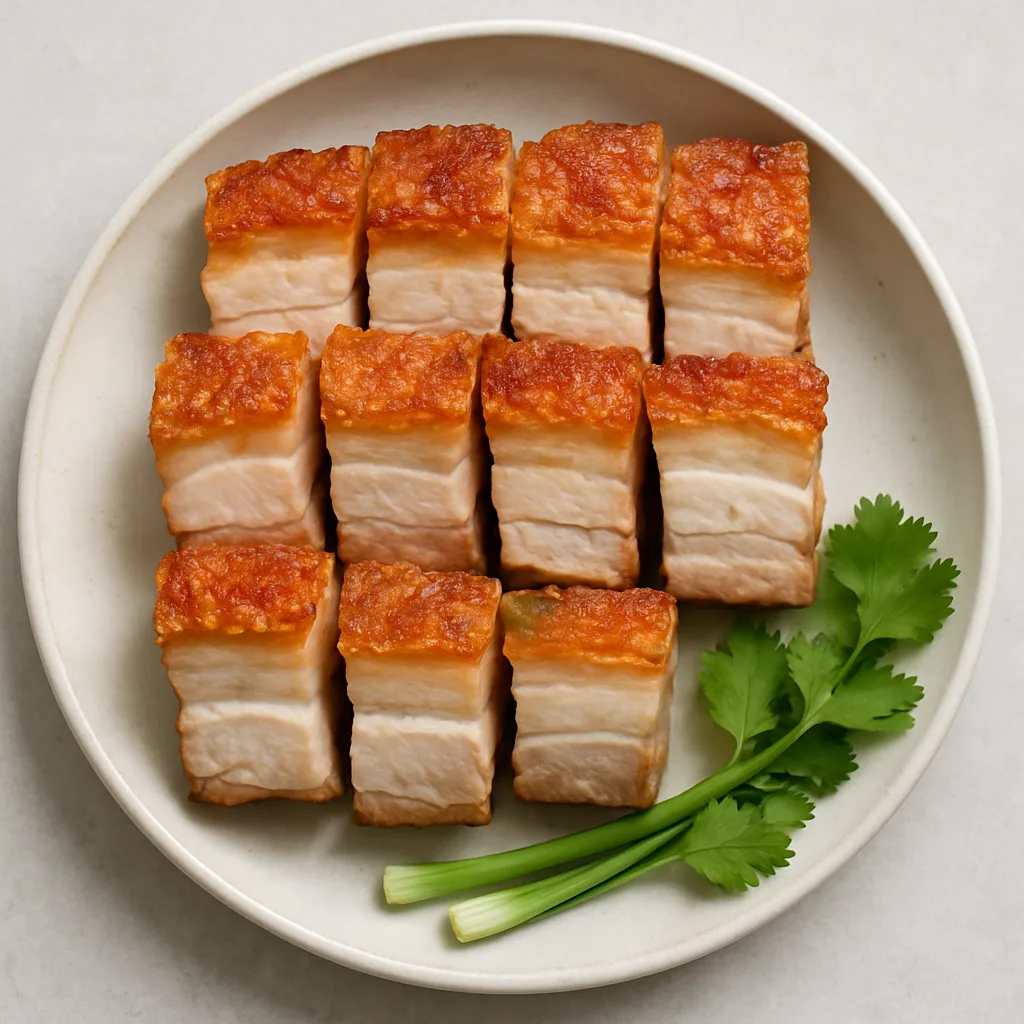 Chinese Roast Pork Belly — plant-based or original dish photo