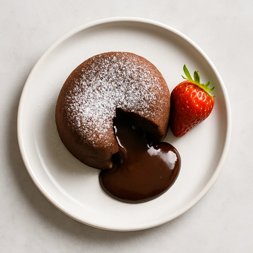 Chocolate Fondant — plant-based or original dish photo