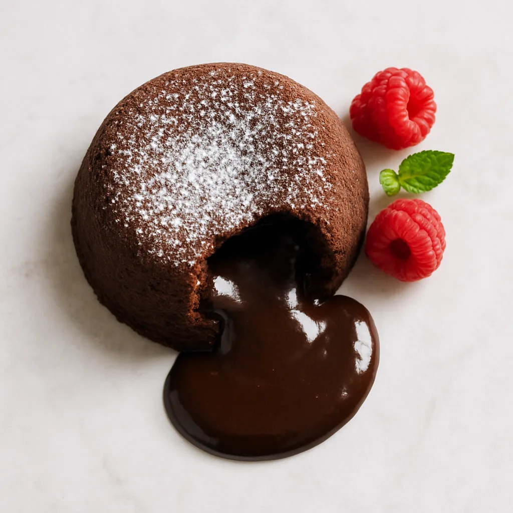 Chocolate Lava Cake — plant-based or original dish photo