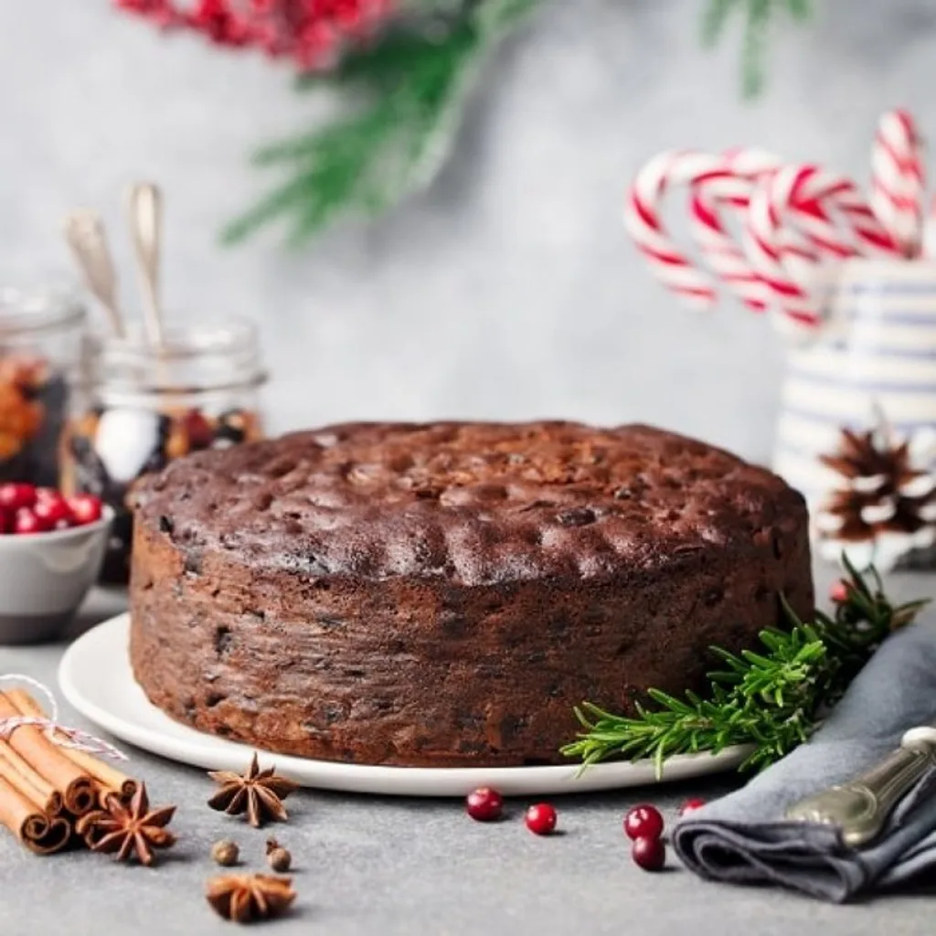 Christmas Cake — plant-based or original dish photo