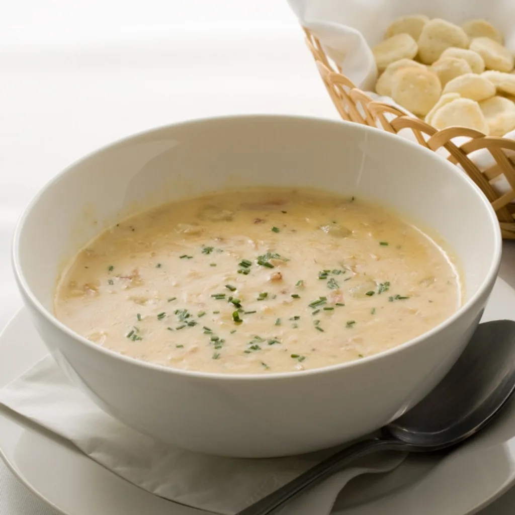 Clam Chowder — plant-based or original dish photo