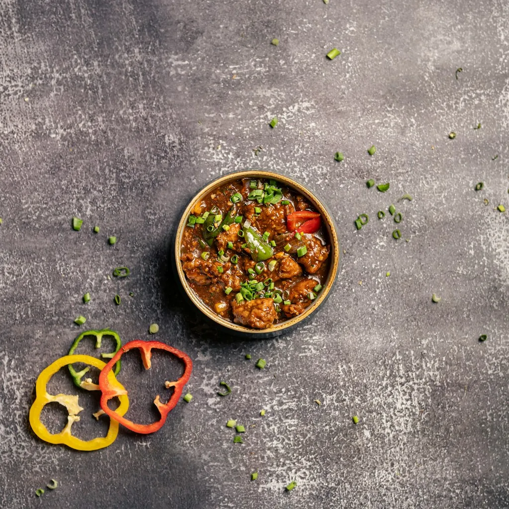 Crispy Chilli Beef — plant-based or original dish photo