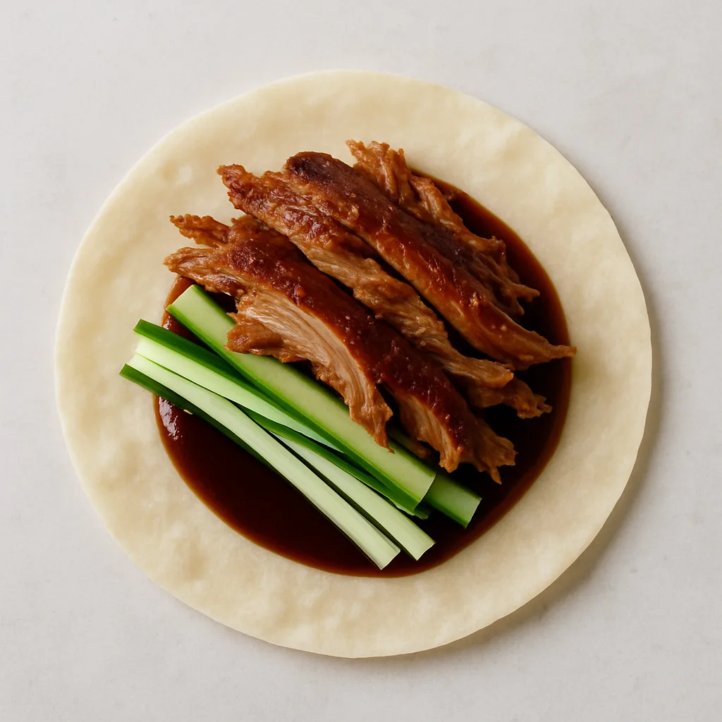 Crispy Duck Pancakes — plant-based or original dish photo