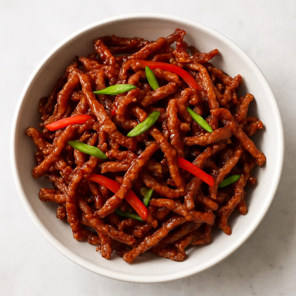 Crispy Shredded Beef — plant-based or original dish photo