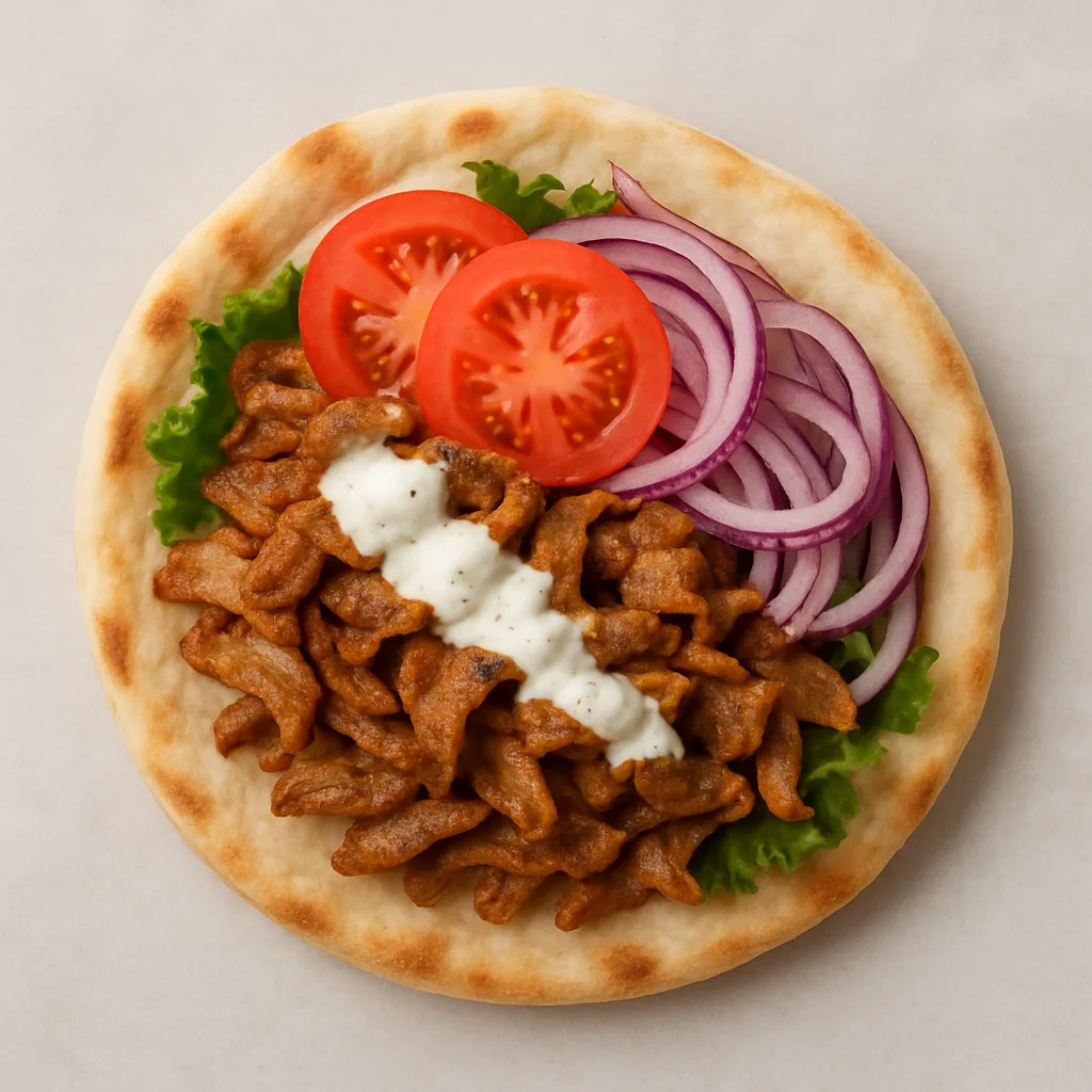 Doner Kebab — plant-based or original dish photo