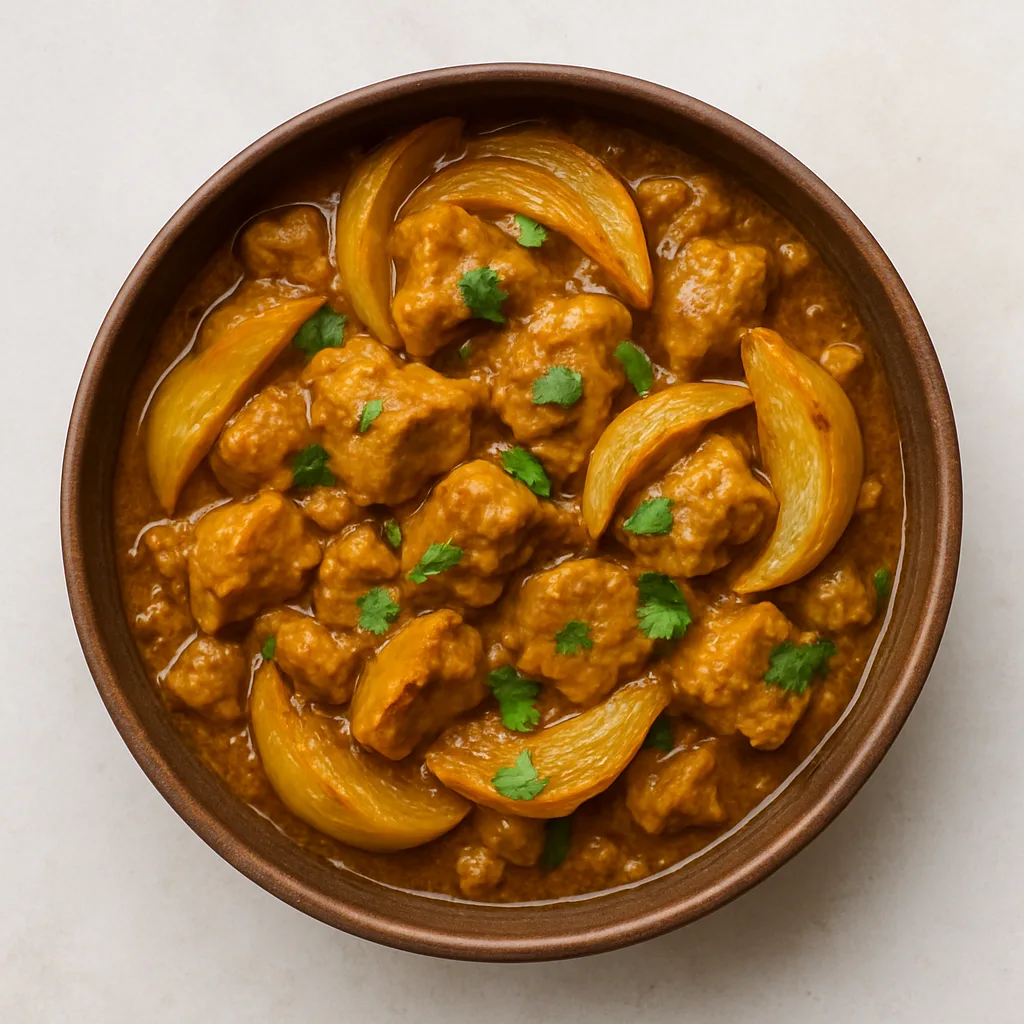 Dopiaza — plant-based or original dish photo