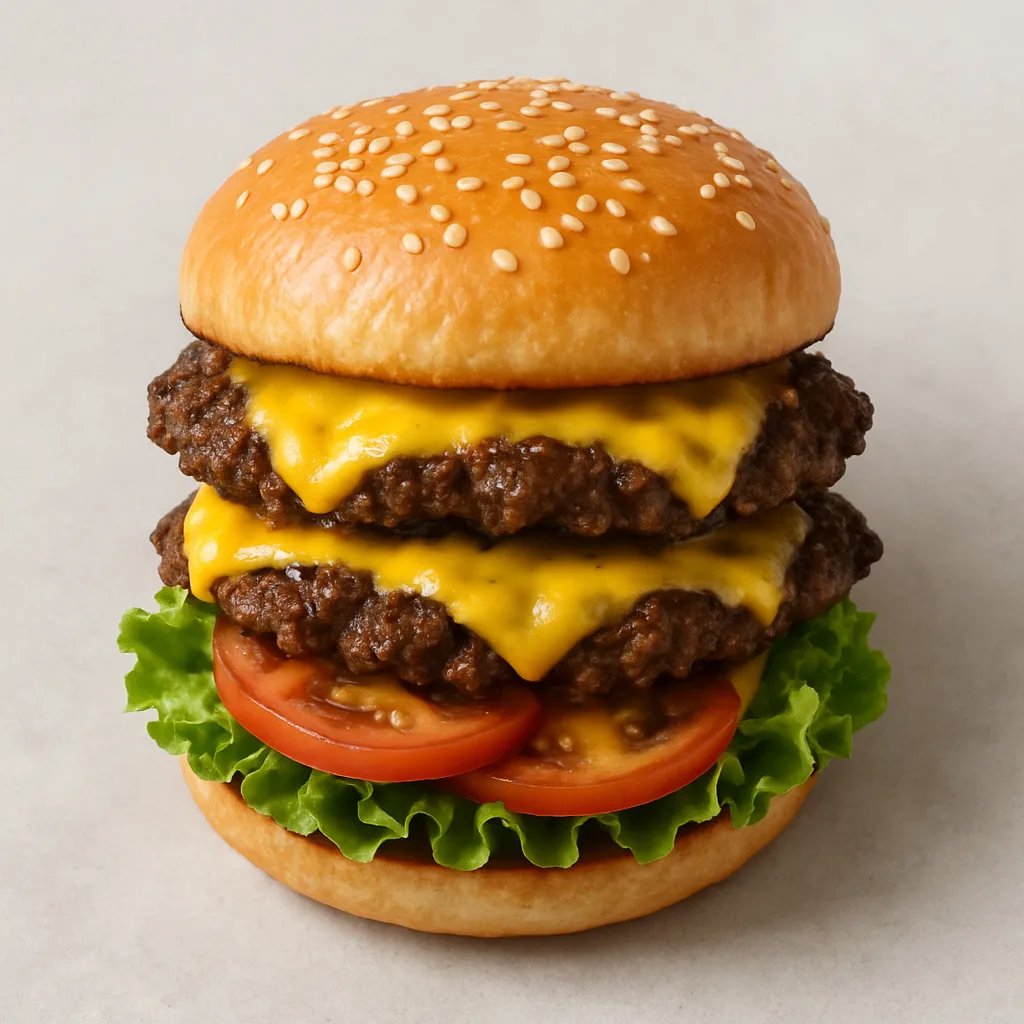 Double Smashburger — plant-based or original dish photo