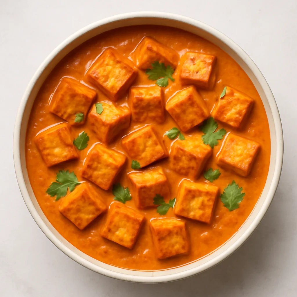 Extra-firm Tofu Butter Masala — plant-based or original dish photo