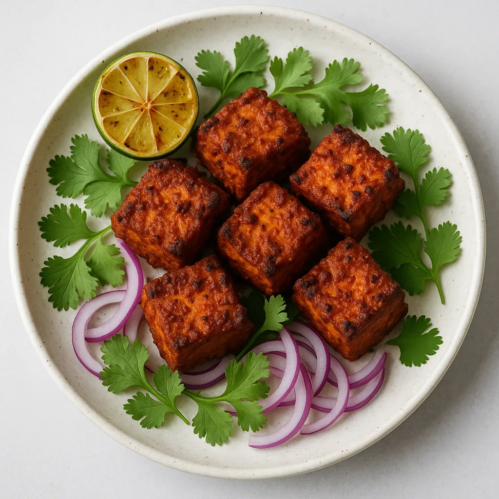 Extra-firm Tofu Dishoom Tikka — plant-based or original dish photo