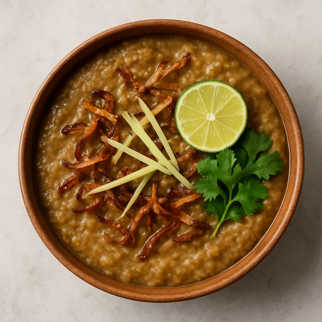 Haleem — plant-based or original dish photo