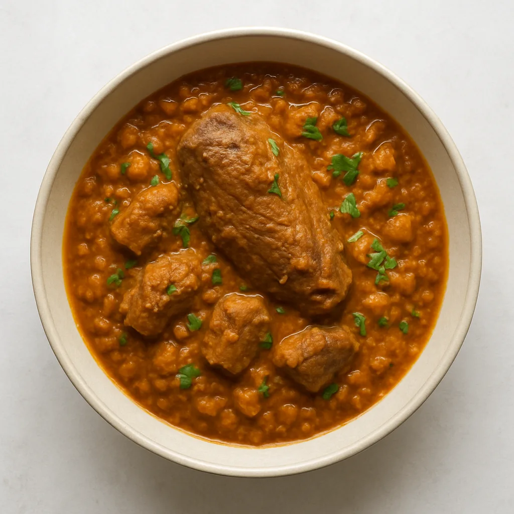 Lamb Dhansak — plant-based or original dish photo