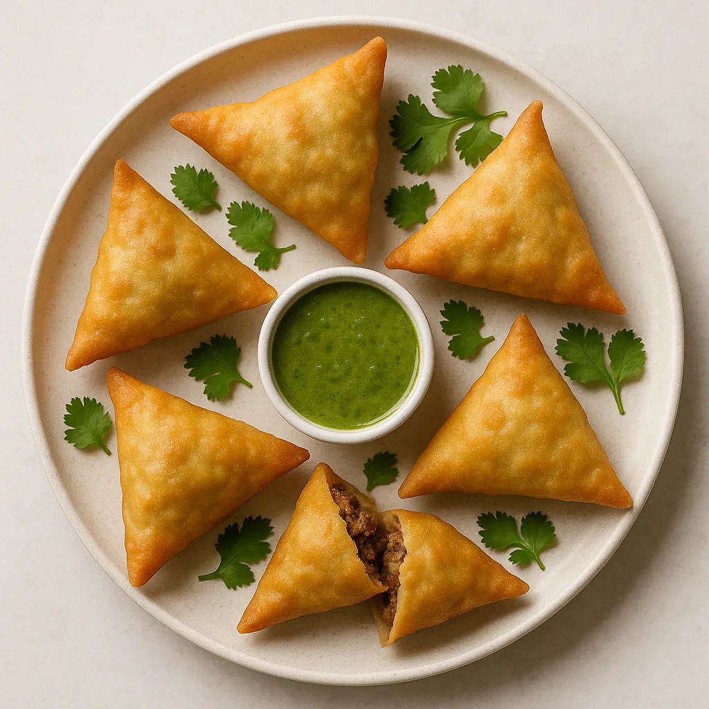 Lamb Samosas — plant-based or original dish photo