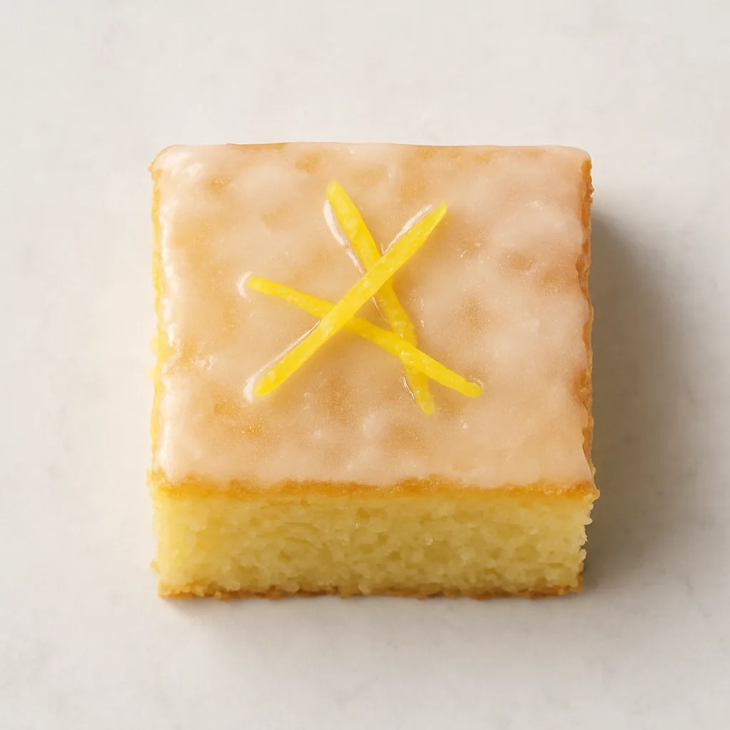 Lemon Drizzle Cake — plant-based or original dish photo