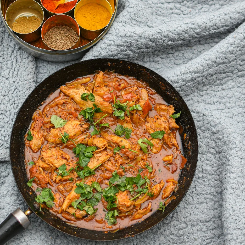 Marinated Firm Tofu Curry — plant-based or original dish photo