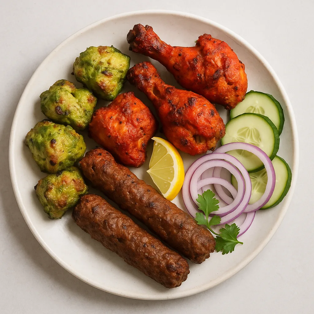 Mixed Tandoori Platter — plant-based or original dish photo