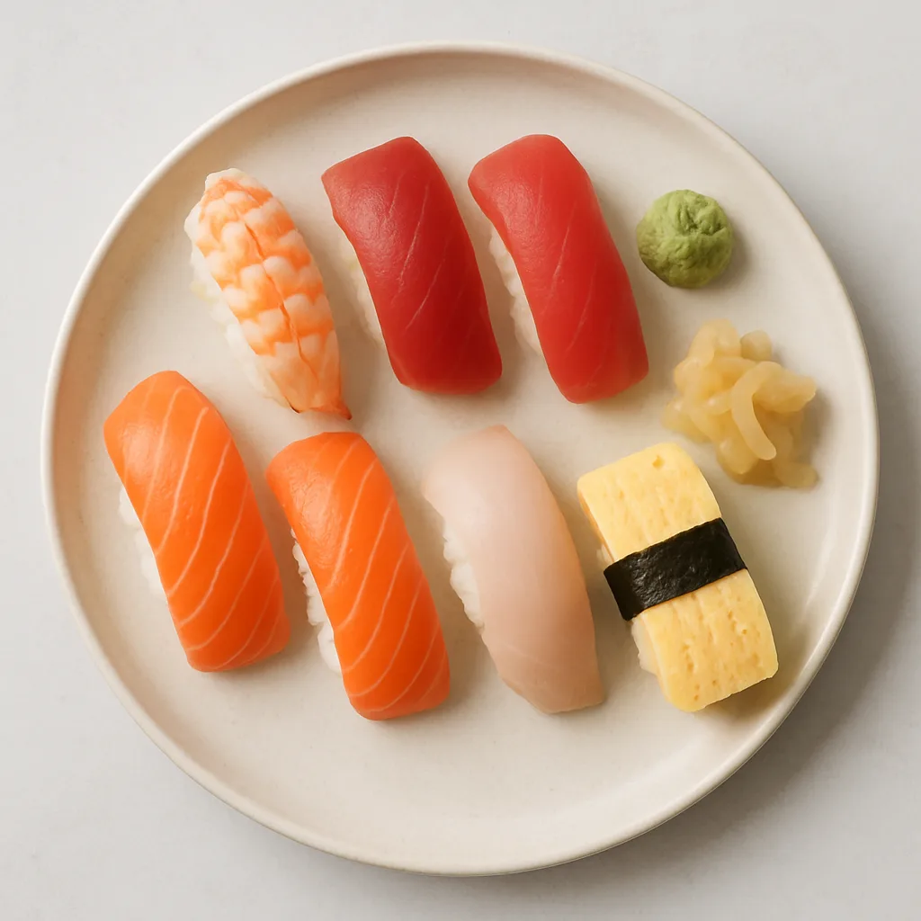 Nigiri Platter — plant-based or original dish photo