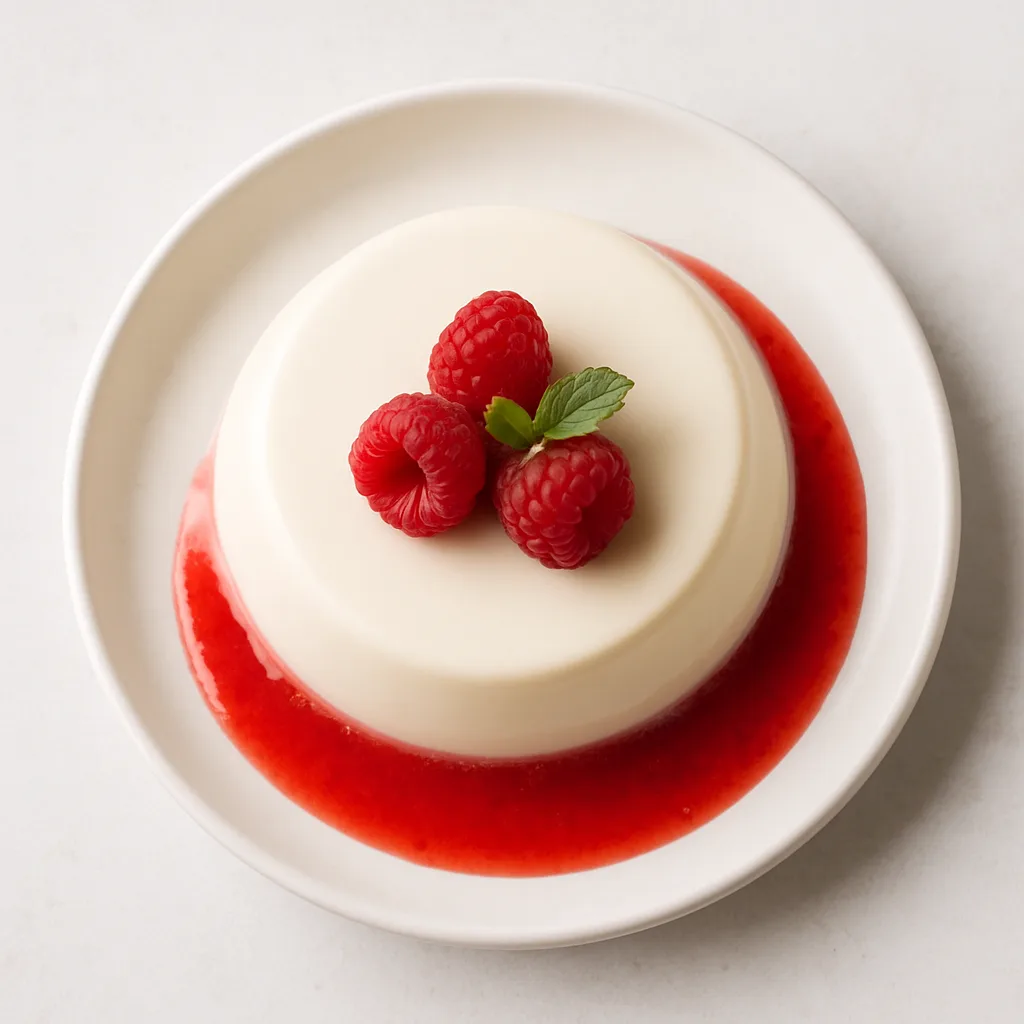 Panna Cotta — plant-based or original dish photo