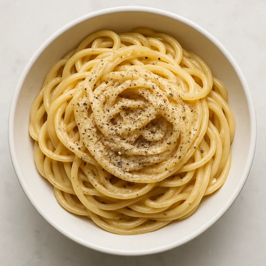 Pasta Cacio E Pepe — plant-based or original dish photo