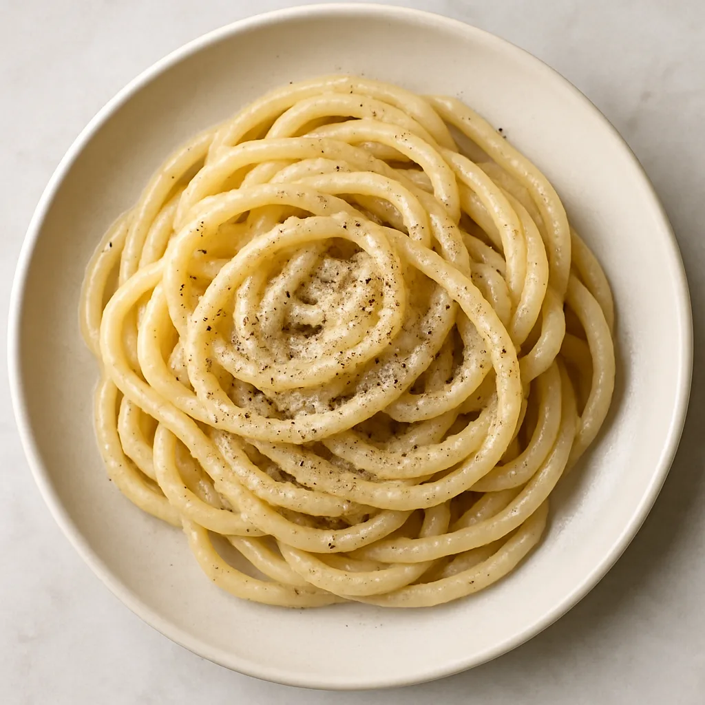 Pici Cacio E Pepe — plant-based or original dish photo