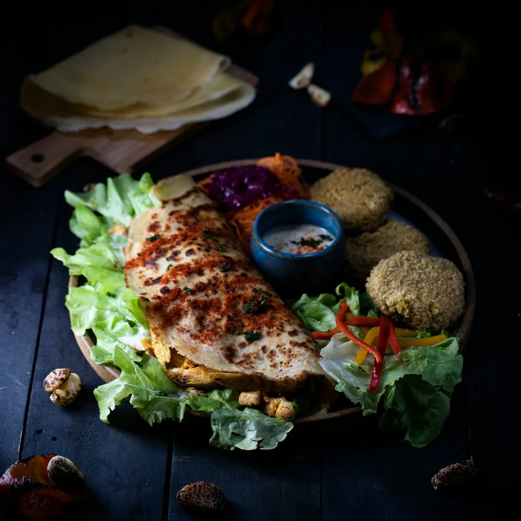 Plant Shawarma Kebab Butter — plant-based or original dish photo