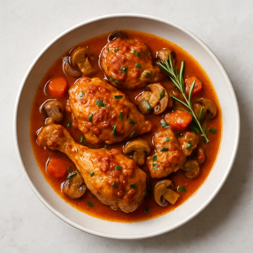 Pollo Alla Cacciatora — plant-based or original dish photo
