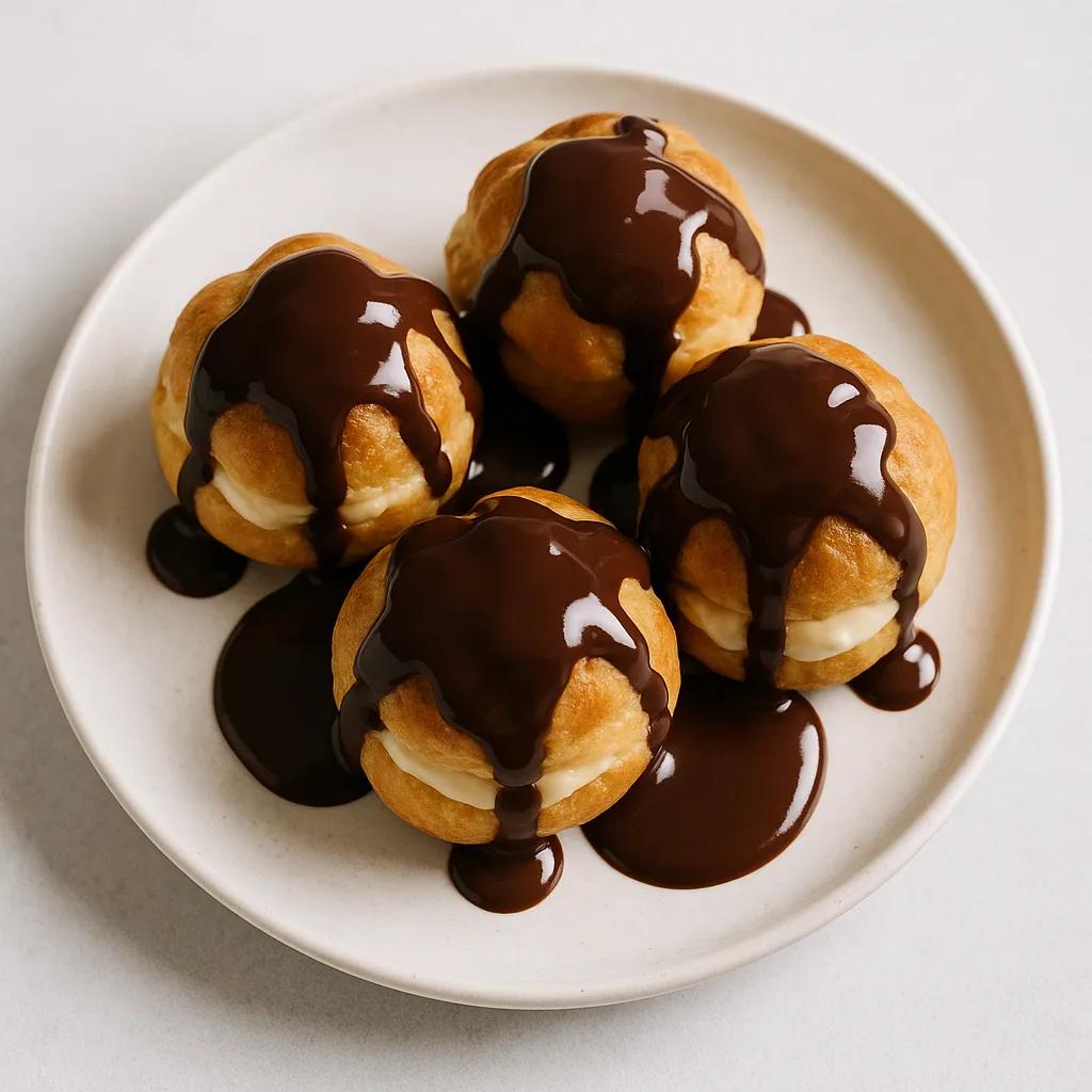 Profiteroles — plant-based or original dish photo