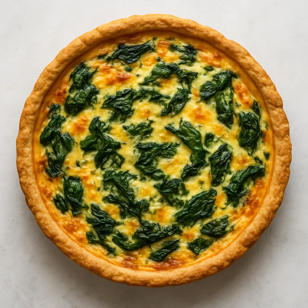 Quiche Florentine — plant-based or original dish photo